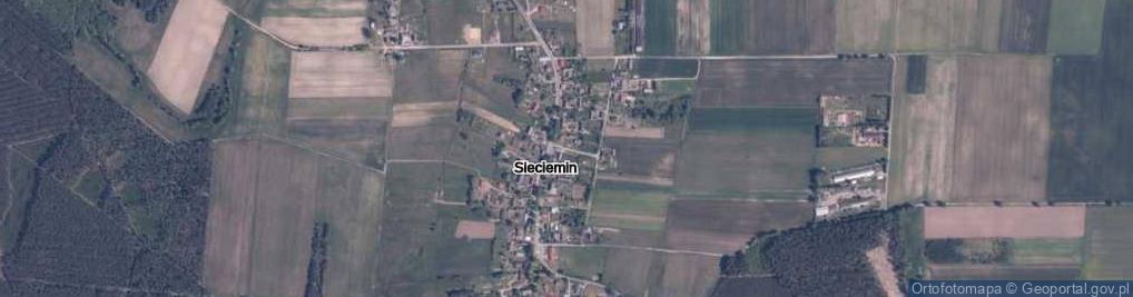 Zdjęcie satelitarne Sieciemin ul.