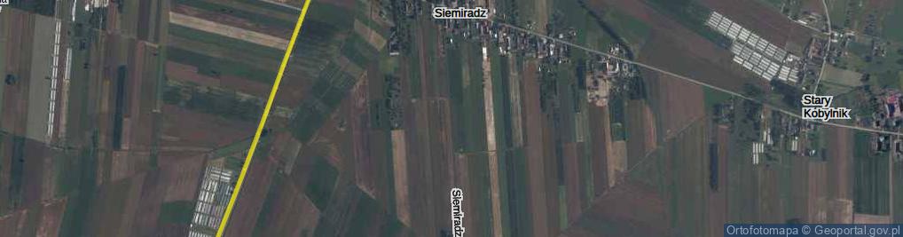 Zdjęcie satelitarne Siemiradz ul.