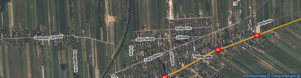 Zdjęcie satelitarne Sikorskiego Władysława, gen. ul.