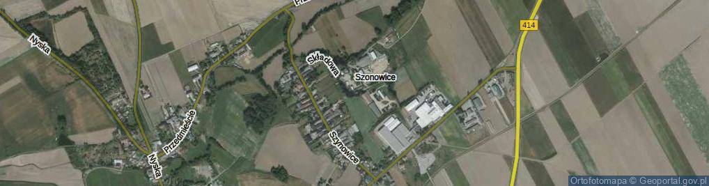 Zdjęcie satelitarne Składowa ul.