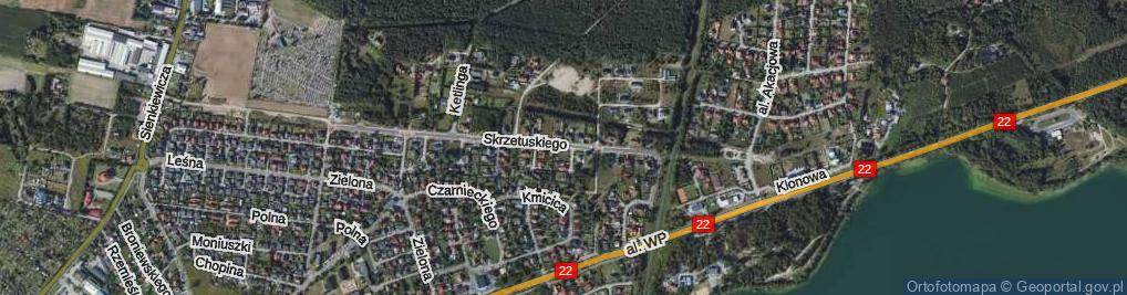 Zdjęcie satelitarne Skrzetuskiego Jana ul.