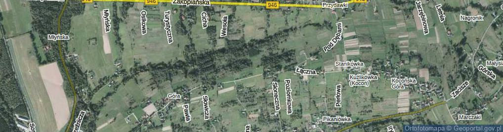 Zdjęcie satelitarne Skalna ul.