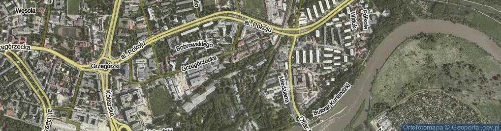 Zdjęcie satelitarne Skrzatów ul.