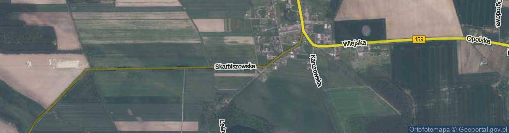 Zdjęcie satelitarne Skarbiszowska ul.