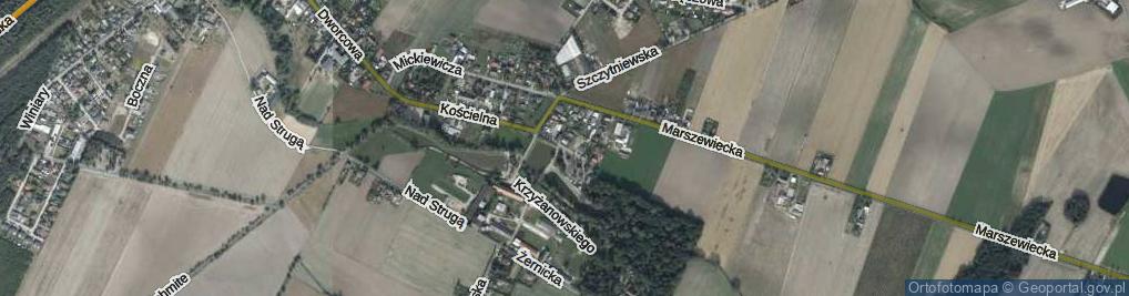Zdjęcie satelitarne Skrzetuskiego Mikołaja ul.