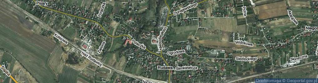 Zdjęcie satelitarne Skwer Bukowińskiego Władysława, ks. skw.