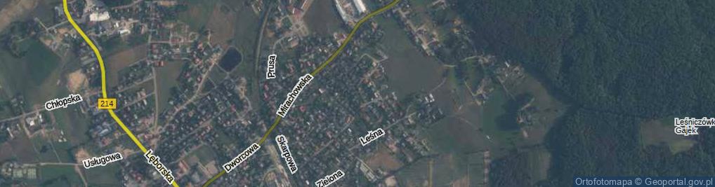 Zdjęcie satelitarne Skłodowskiej-Curie Marii ul.