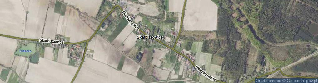 Zdjęcie satelitarne Skarbiszowice ul.