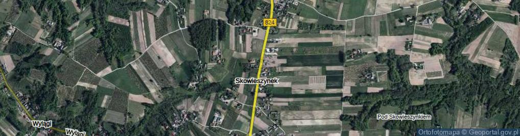 Zdjęcie satelitarne Skowieszynek ul.
