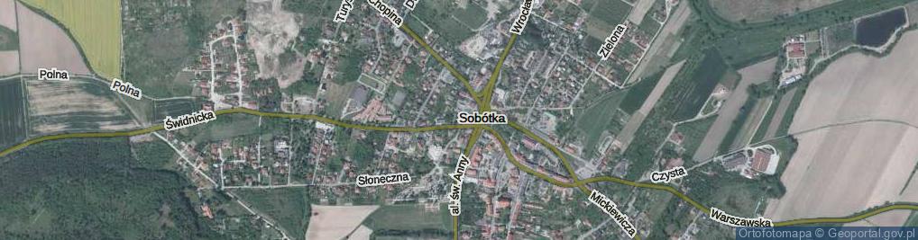 Zdjęcie satelitarne Skwer Krzywańskiej Anny skw.