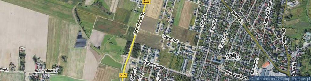 Zdjęcie satelitarne Słonimskiego Antoniego ul.