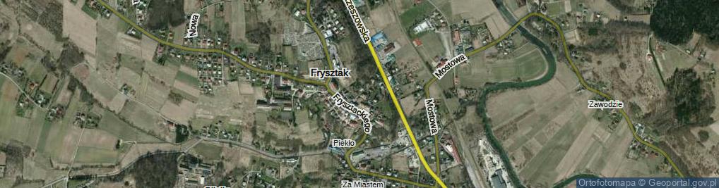 Zdjęcie satelitarne Słoneczna ul.