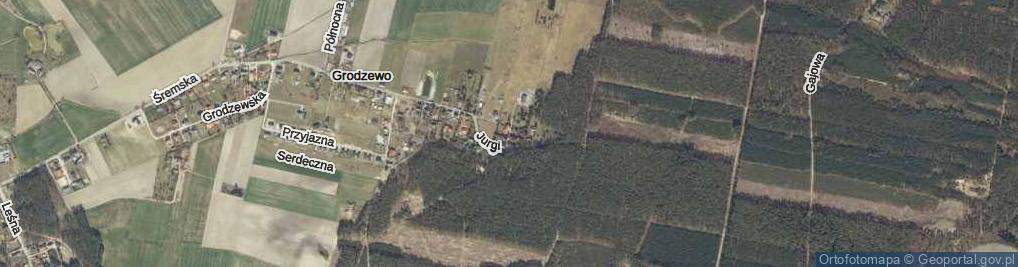 Zdjęcie satelitarne Słoneczna Polana ul.