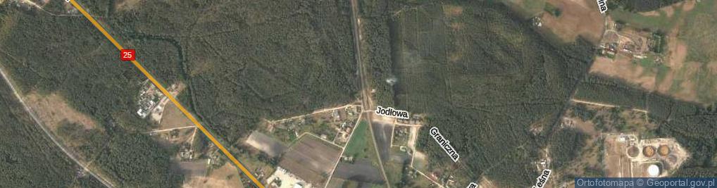 Zdjęcie satelitarne Słowikowa ul.