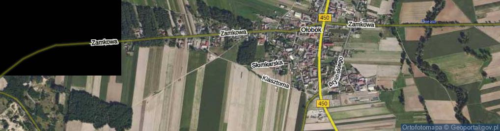Zdjęcie satelitarne Słomkarska ul.