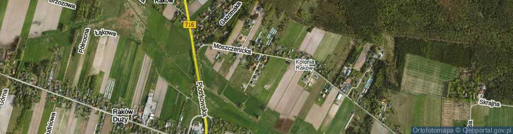 Zdjęcie satelitarne Słoneczna ul.