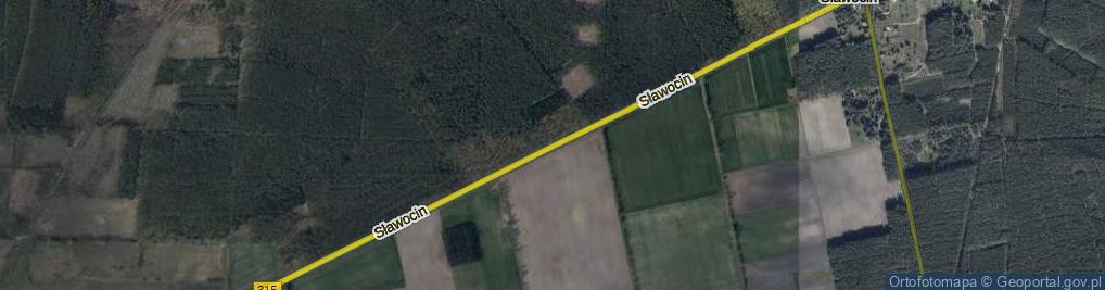 Zdjęcie satelitarne Sławocin ul.