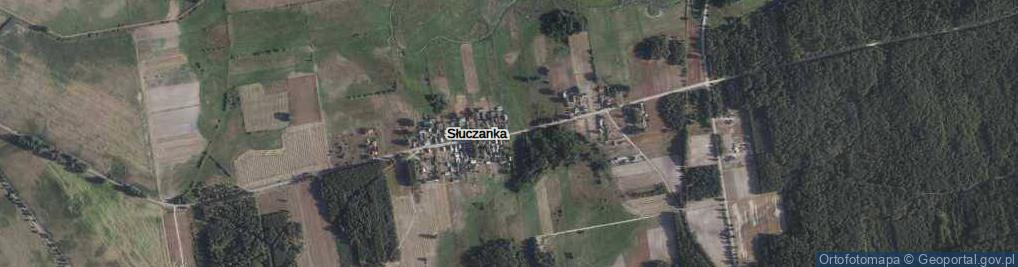 Zdjęcie satelitarne Słuczanka ul.