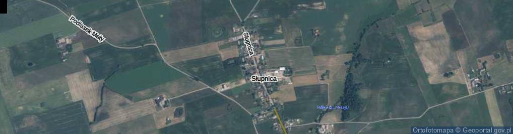 Zdjęcie satelitarne Słupnica ul.