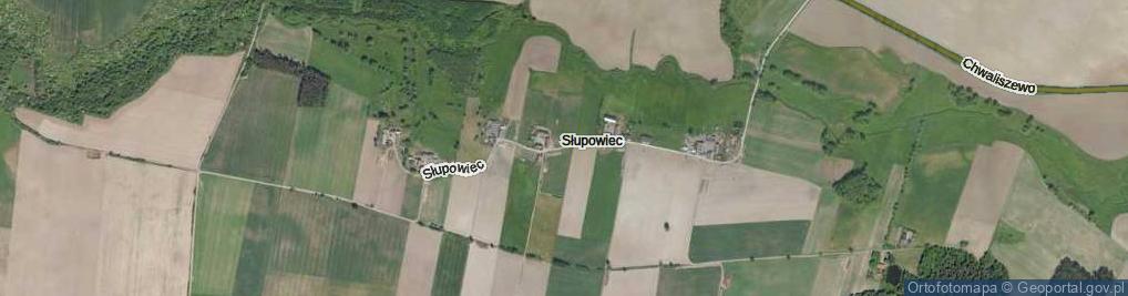 Zdjęcie satelitarne Słupowiec ul.