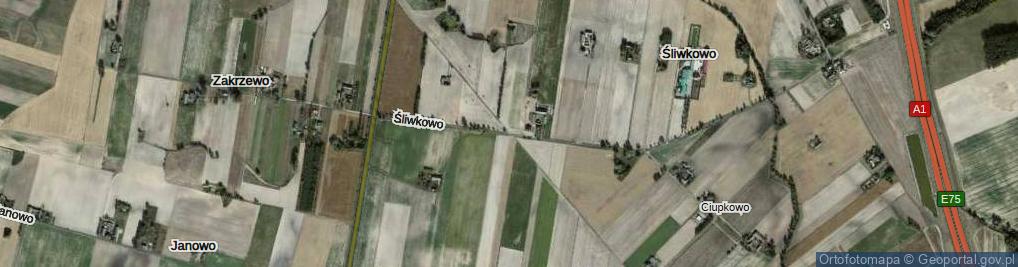 Zdjęcie satelitarne Śliwkowo ul.