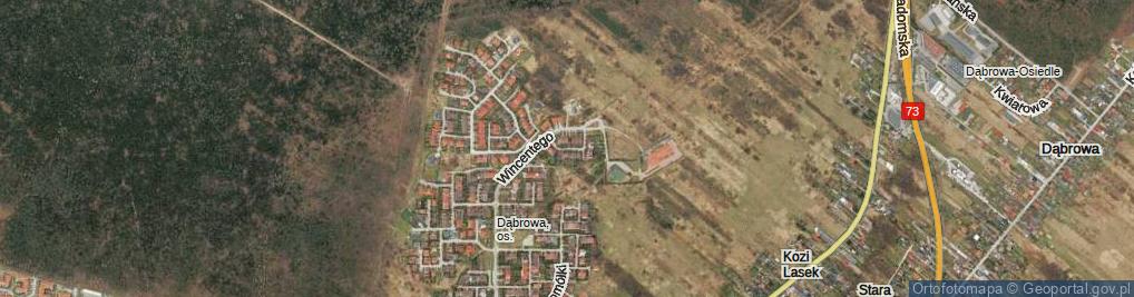 Zdjęcie satelitarne Smuglewicza Franciszka ul.