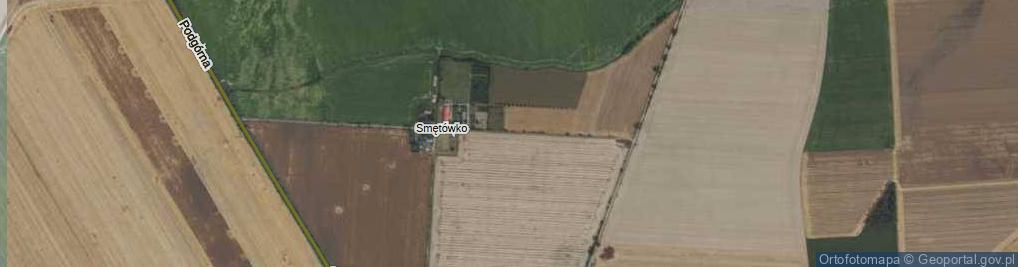 Zdjęcie satelitarne Smętówko ul.