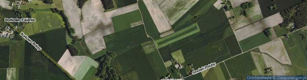 Zdjęcie satelitarne Smoleń-Poluby ul.