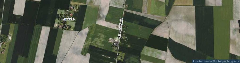 Zdjęcie satelitarne Smosarz-Pianki ul.