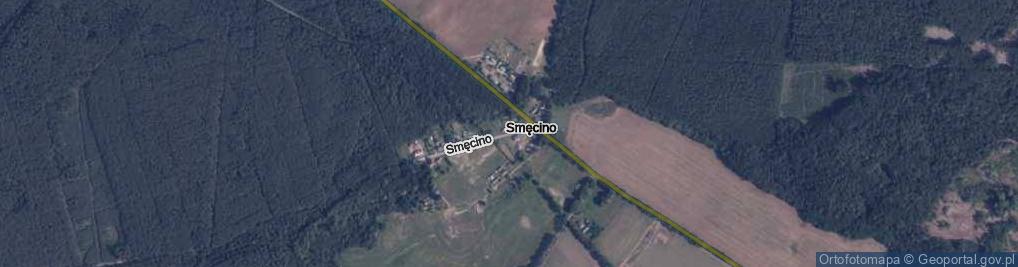 Zdjęcie satelitarne Smęcino ul.