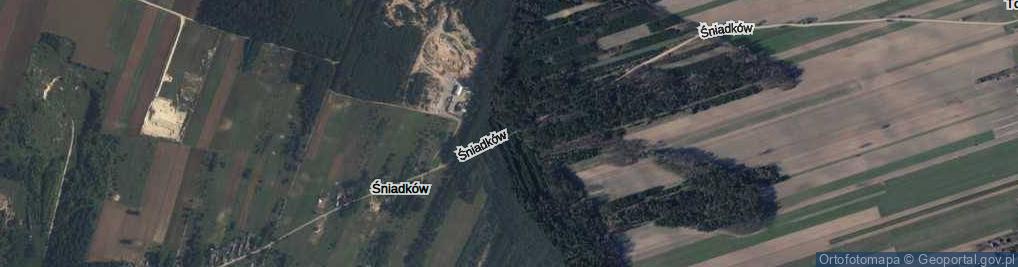 Zdjęcie satelitarne Śniadków ul.