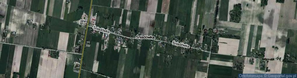 Zdjęcie satelitarne Śniadówka ul.