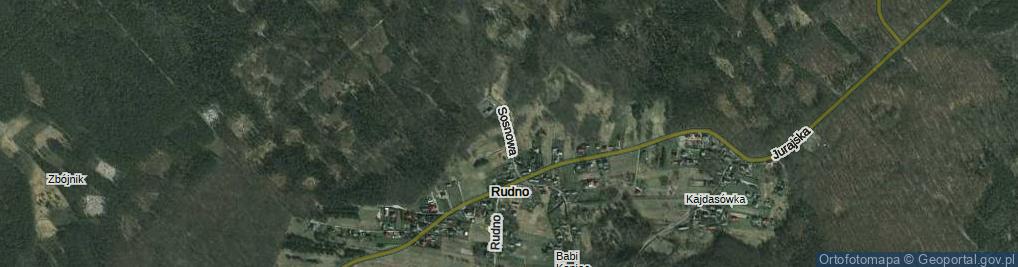 Zdjęcie satelitarne Sosnowa ul.