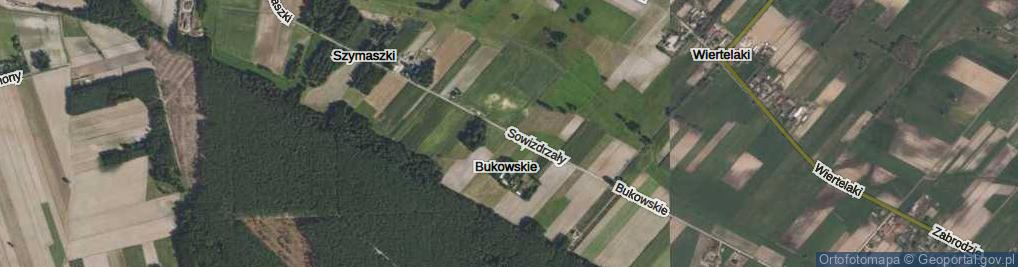 Zdjęcie satelitarne Sowizdrzały ul.