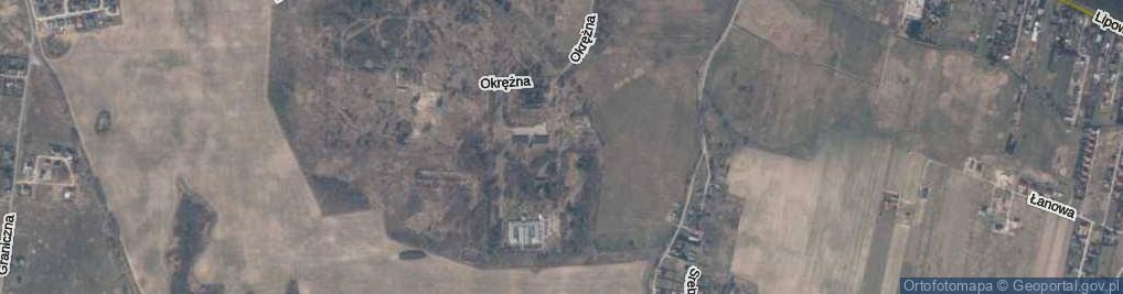 Zdjęcie satelitarne Spełnionych Marzeń ul.