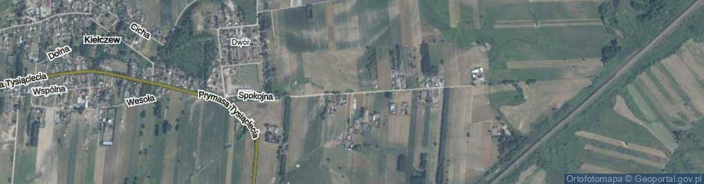 Zdjęcie satelitarne Spokojna ul.