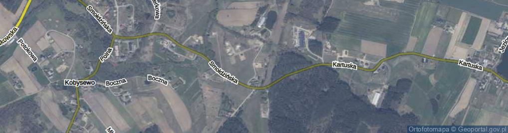 Zdjęcie satelitarne Spacerowa ul.