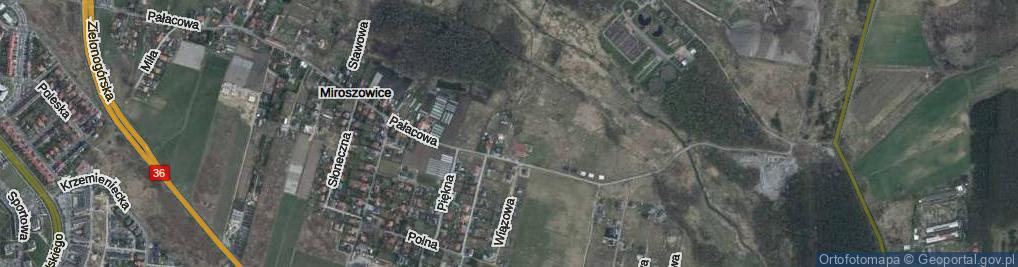 Zdjęcie satelitarne Sportowa ul.