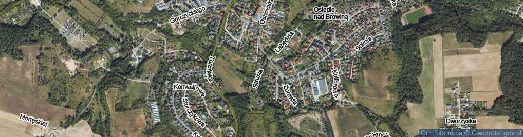 Zdjęcie satelitarne Strusia ul.