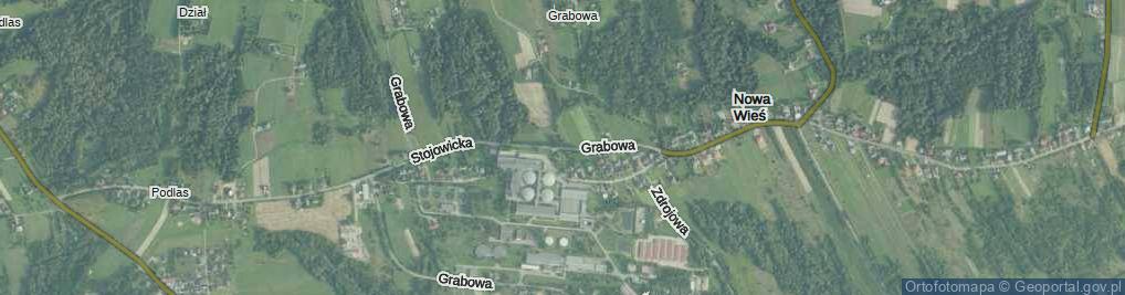 Zdjęcie satelitarne Stojowicka ul.