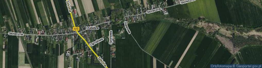 Zdjęcie satelitarne Stawowa ul.