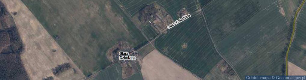 Zdjęcie satelitarne Stara Dziedzina ul.