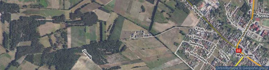 Zdjęcie satelitarne Strzelców Kurpiowskich ul.