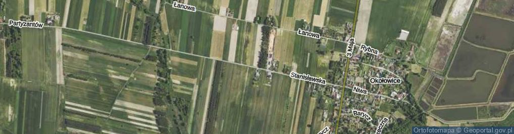 Zdjęcie satelitarne Stanisławska ul.