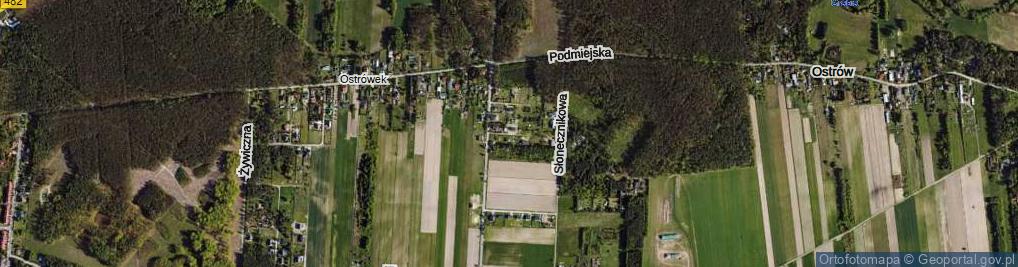 Zdjęcie satelitarne Stokrotek ul.