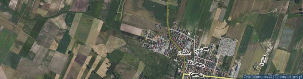 Zdjęcie satelitarne Stefana Batorego ul.