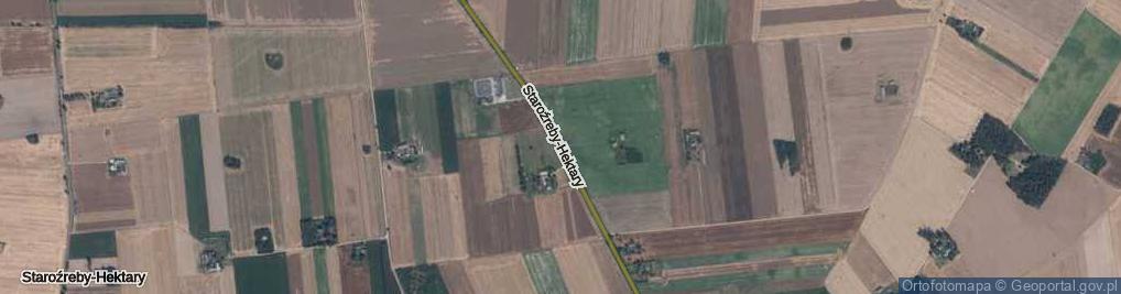 Zdjęcie satelitarne Staroźreby-Hektary ul.