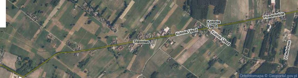 Zdjęcie satelitarne Stasiolas ul.