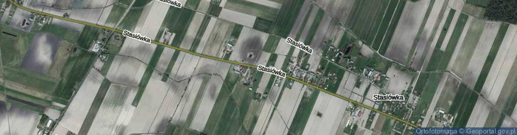 Zdjęcie satelitarne Stasiówka ul.