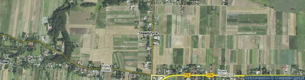 Zdjęcie satelitarne Stawiszyce ul.